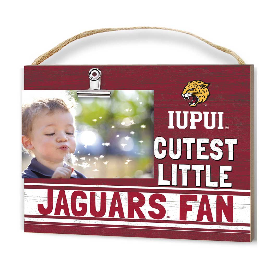 Cutest Little Team Logo Clip Photo Frame Indiana-Purdue Indianapolis Jaguars