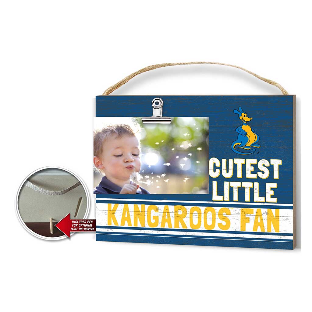 Cutest Little Team Logo Clip Photo Frame Missouri Kansas City Kangaroos
