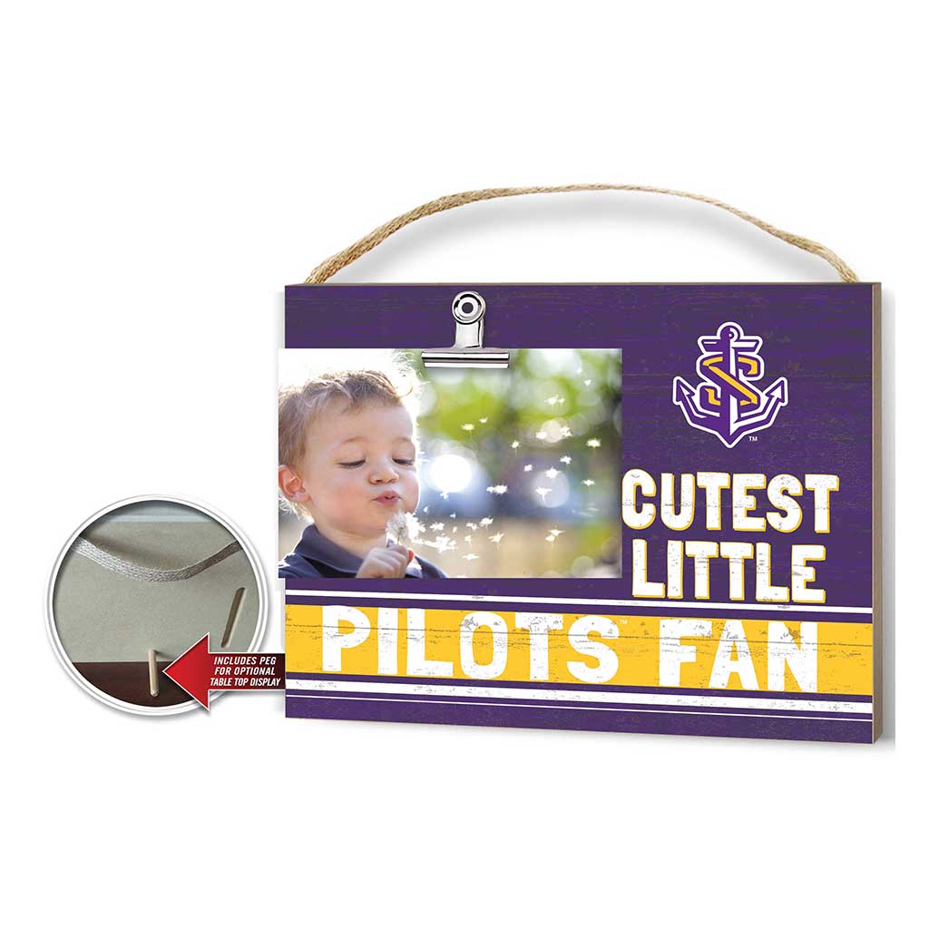 Cutest Little Team Logo Clip Photo Frame Louisiana State University at Shreveport Pilots