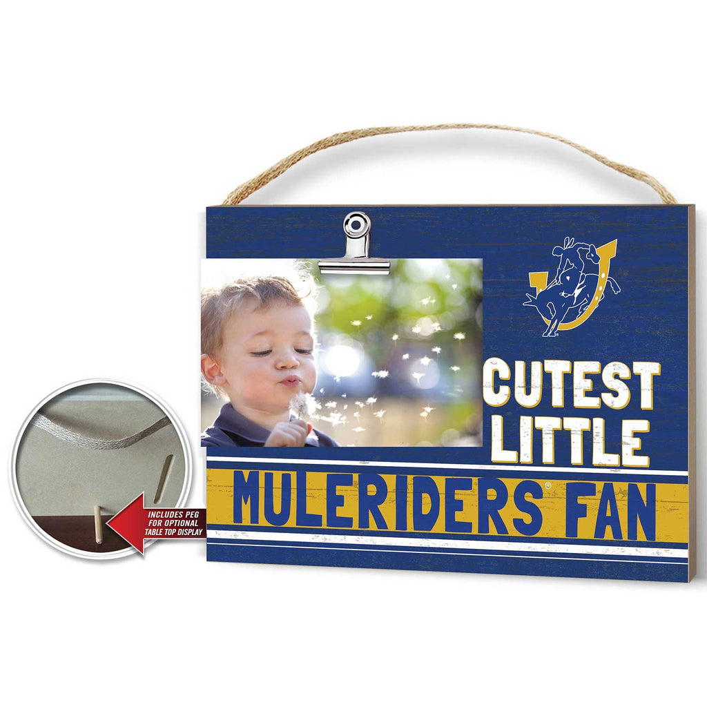 Cutest Little Team Logo Clip Photo Frame Southern Arkansas MULERIDERS