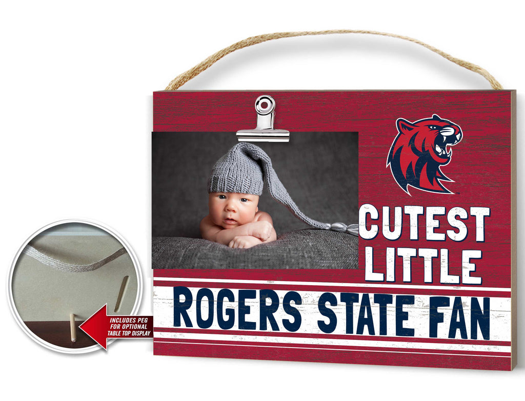 Cutest Little Team Logo Clip Photo Frame Rogers State University Hillcats