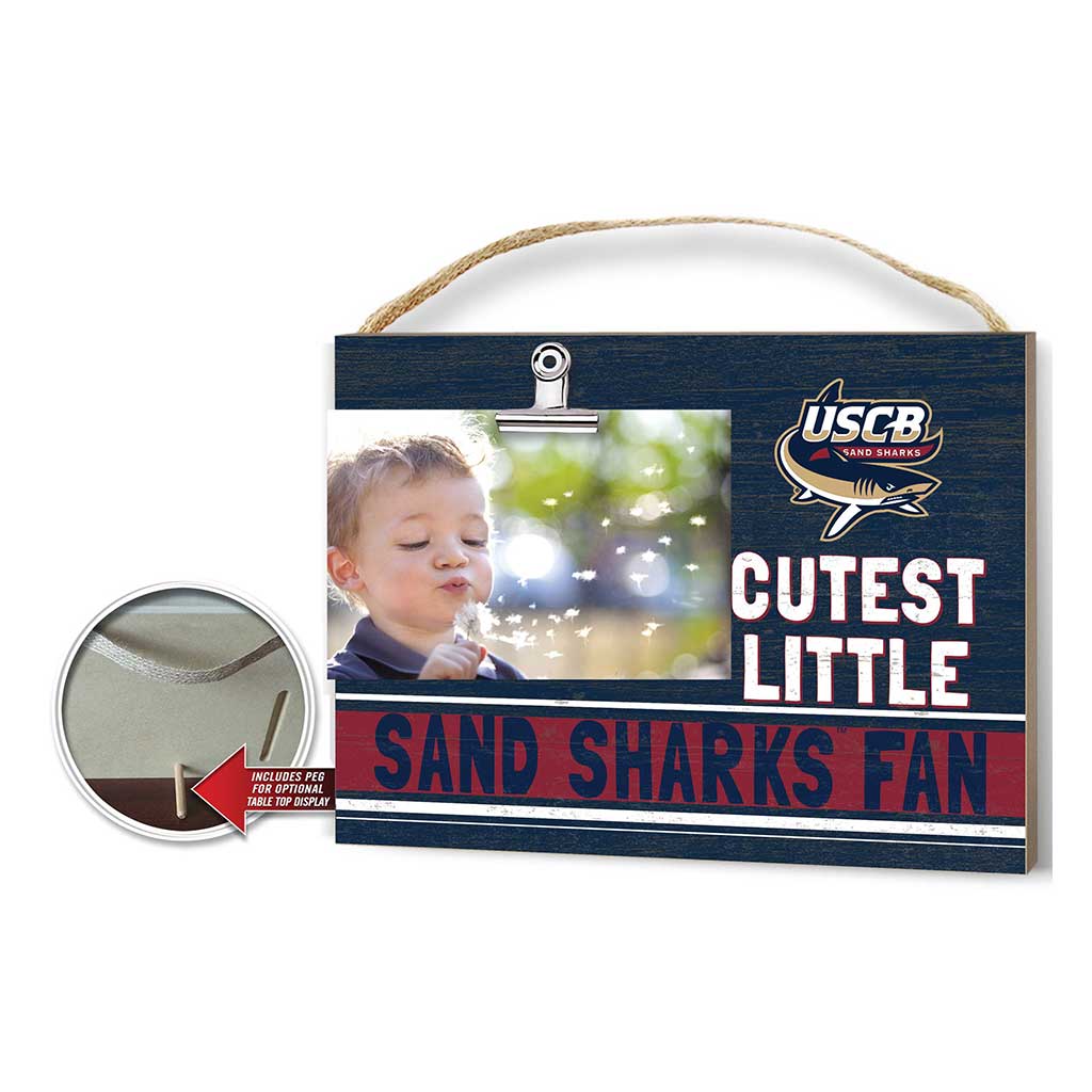 Cutest Little Team Logo Clip Photo Frame South Carolina - Beauford Sand Sharks