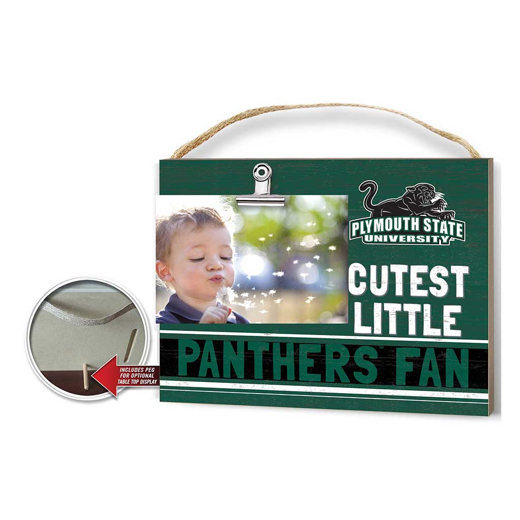 Cutest Little Team Logo Clip Photo Frame Playmouth State University Panthers