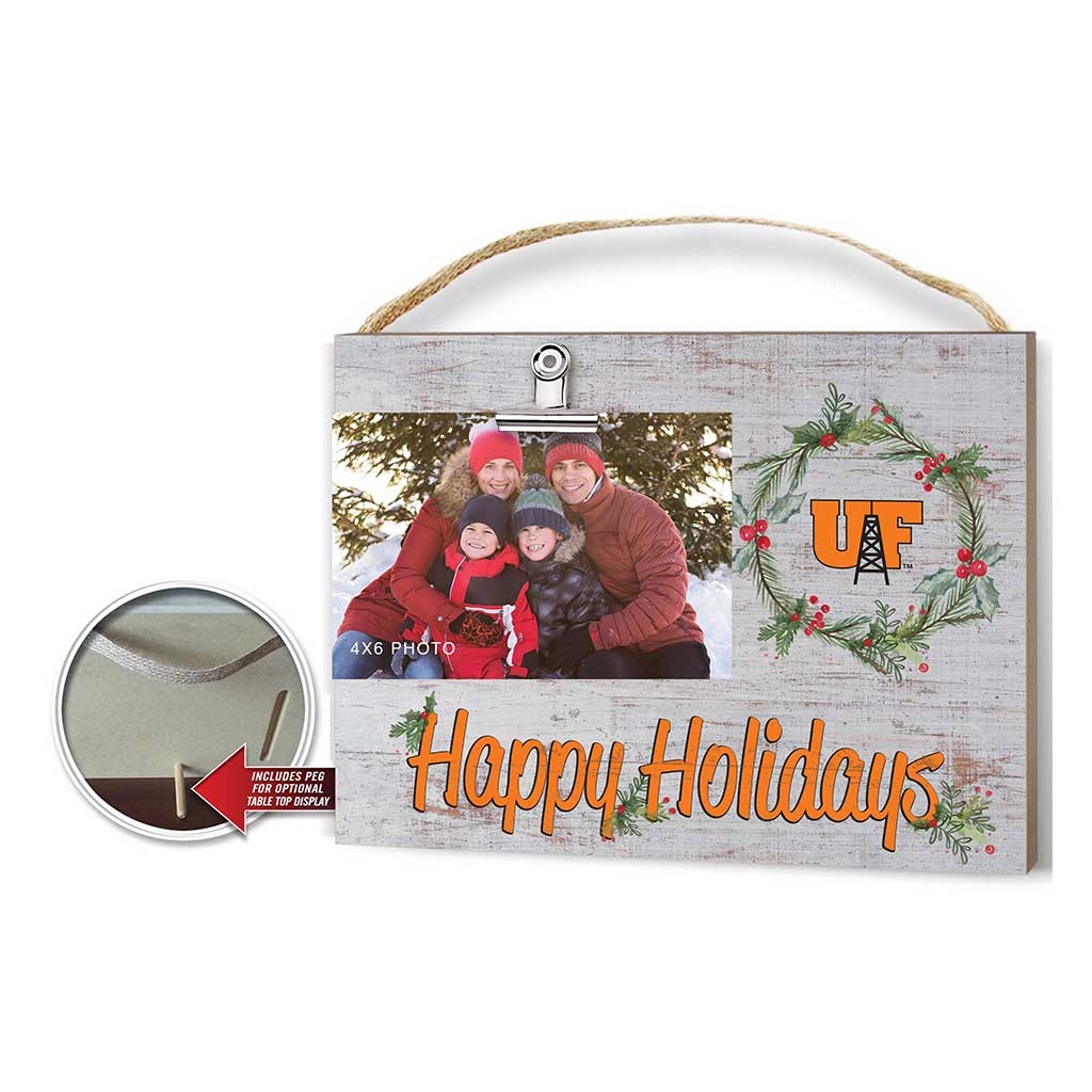 Happy Holidays Clip It Photo Frame Findlay Oilers