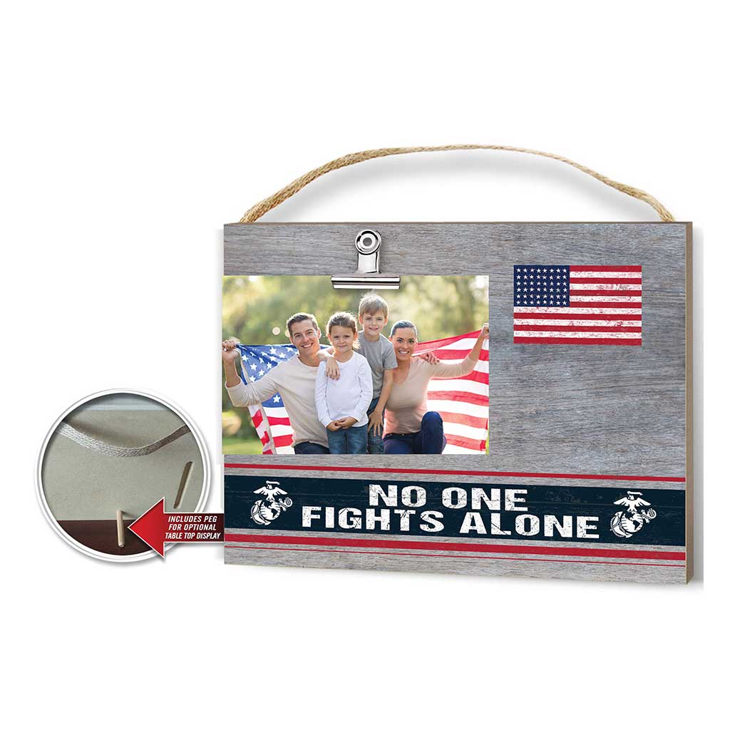 Clip It No One Fights Alone - United States Marine Corps