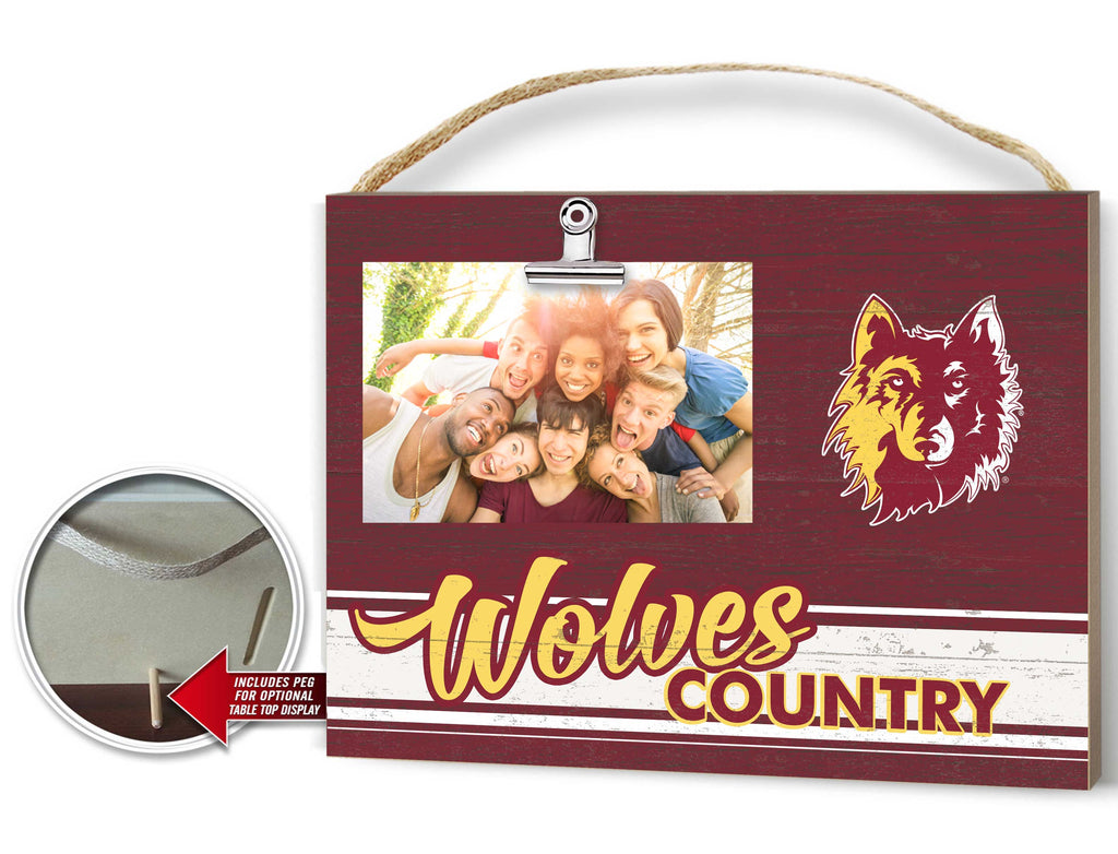 Clip It Colored Logo Country Northern State University Wolves