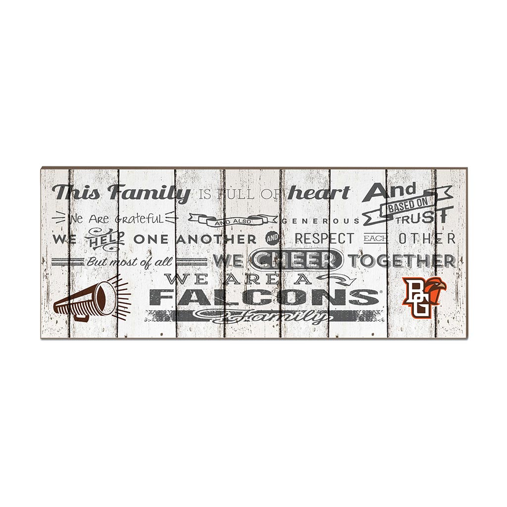 Small Weathered Family Cheer Bowling Green Falcons