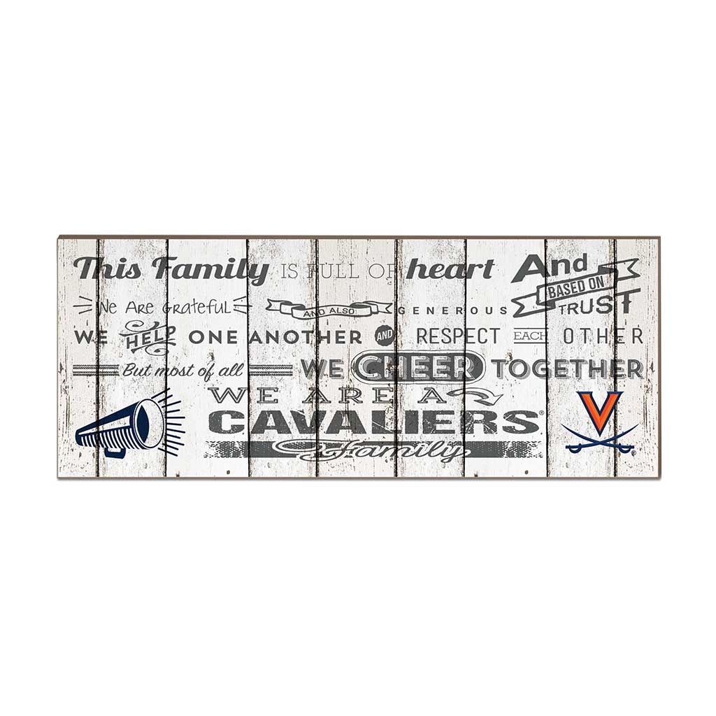 Small Weathered Family Cheer Virginia Cavaliers