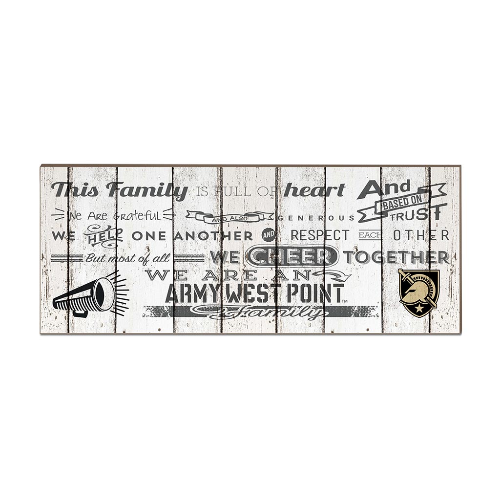 Small Weathered Family Cheer West Point Black Knights
