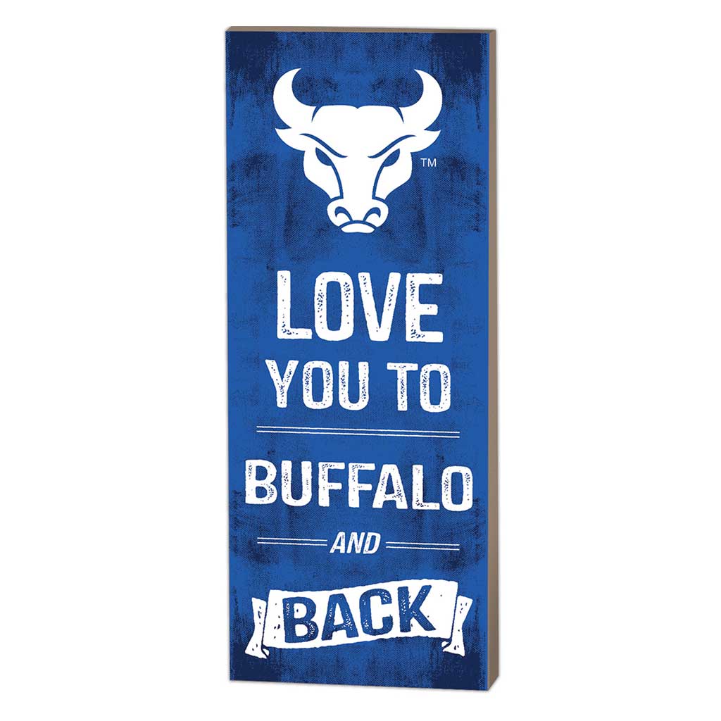 7x18 Logo Love You To University at Buffalo