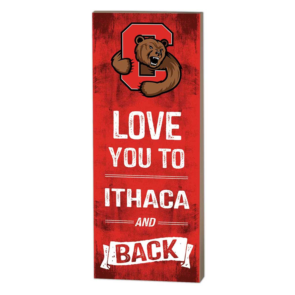 7x18 Logo Love You To Cornell Big Red
