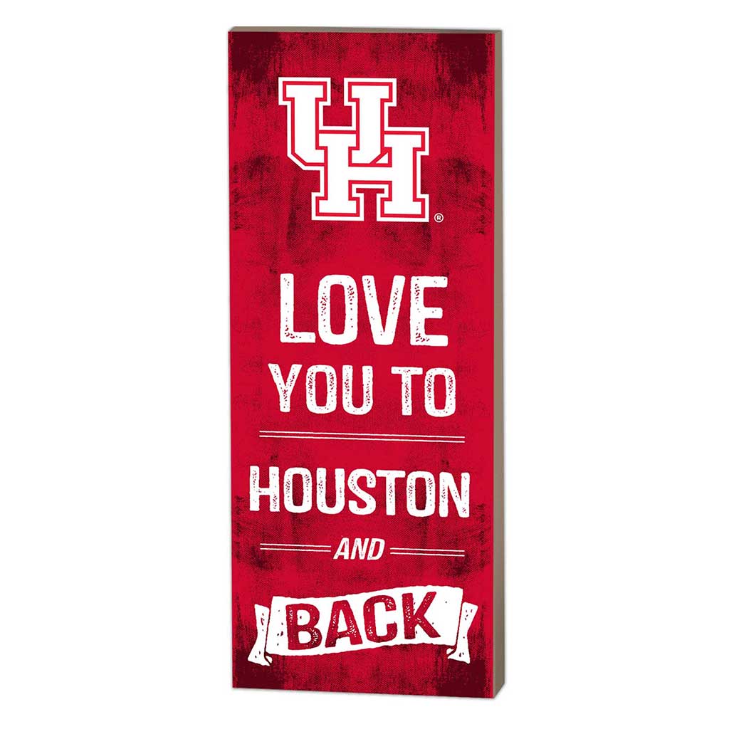 7x18 Logo Love You To Houston Cougars