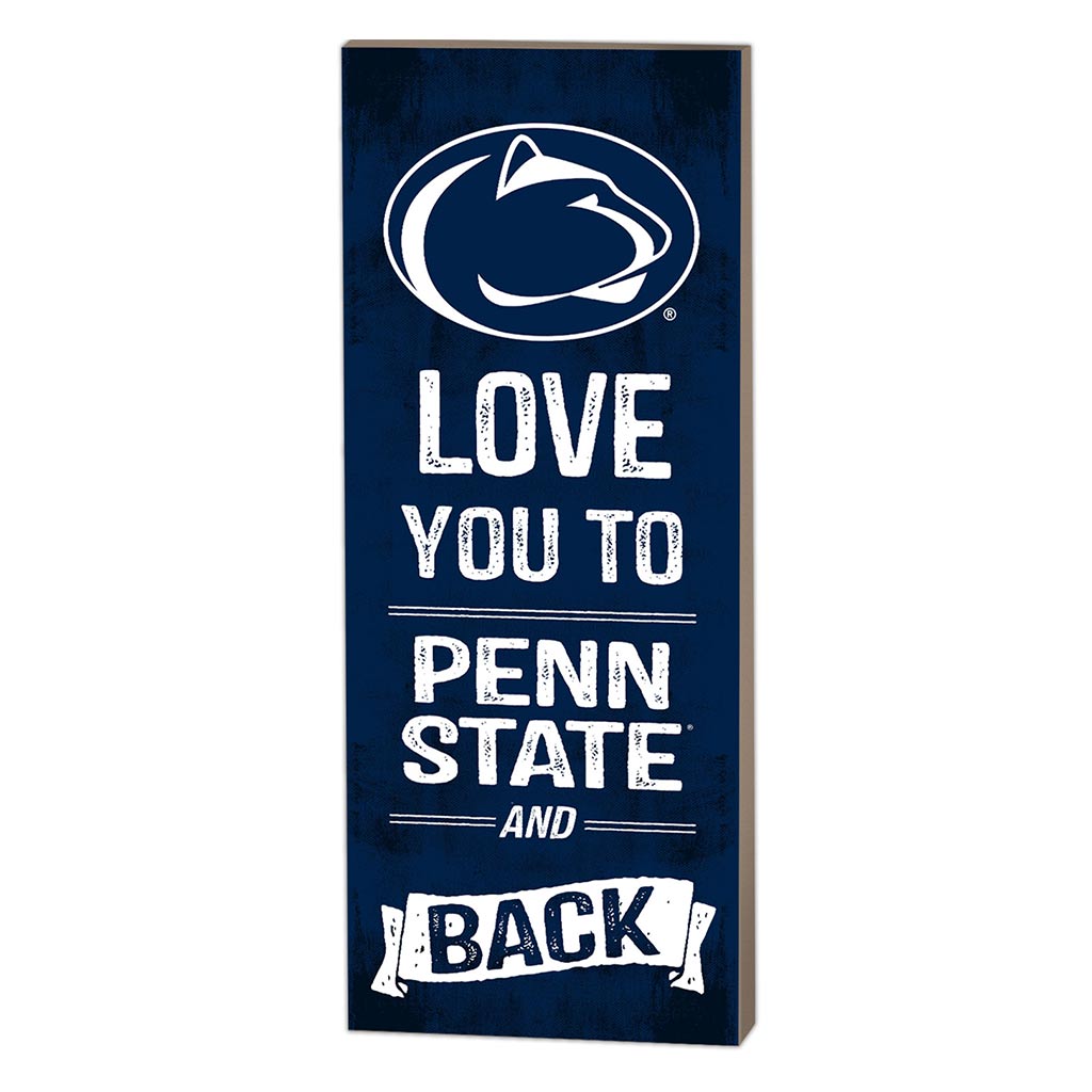 7x18 Logo Love You To Penn State Nittany Lions