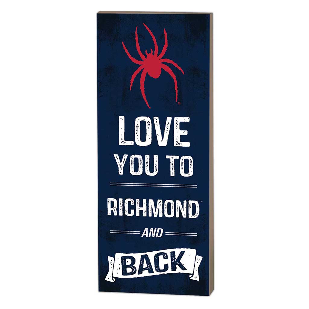 7x18 Logo Love You To Richmond Spiders