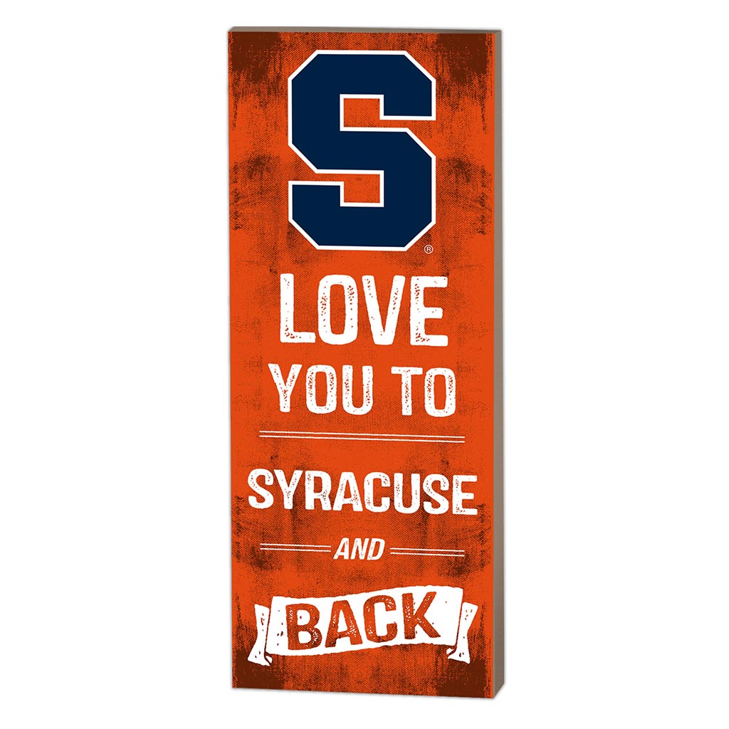 7x18 Logo Love You To Syracuse Orange