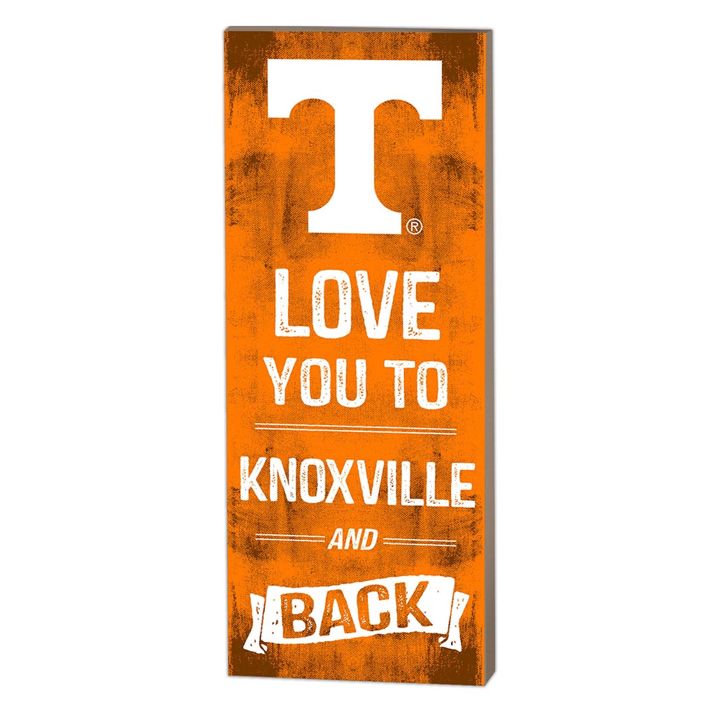 7x18 Logo Love You To Tennessee Volunteers
