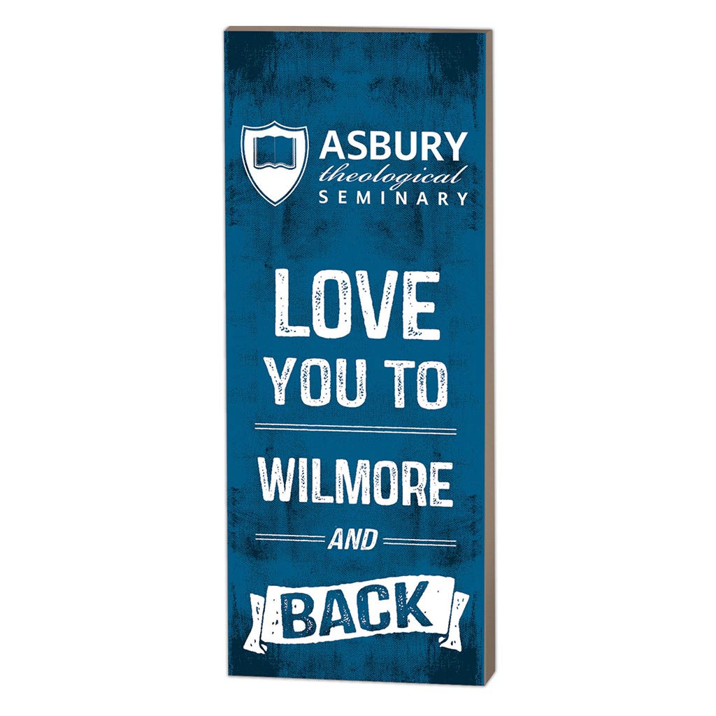 7x18 Logo Love You To Asbury Theological Seminary