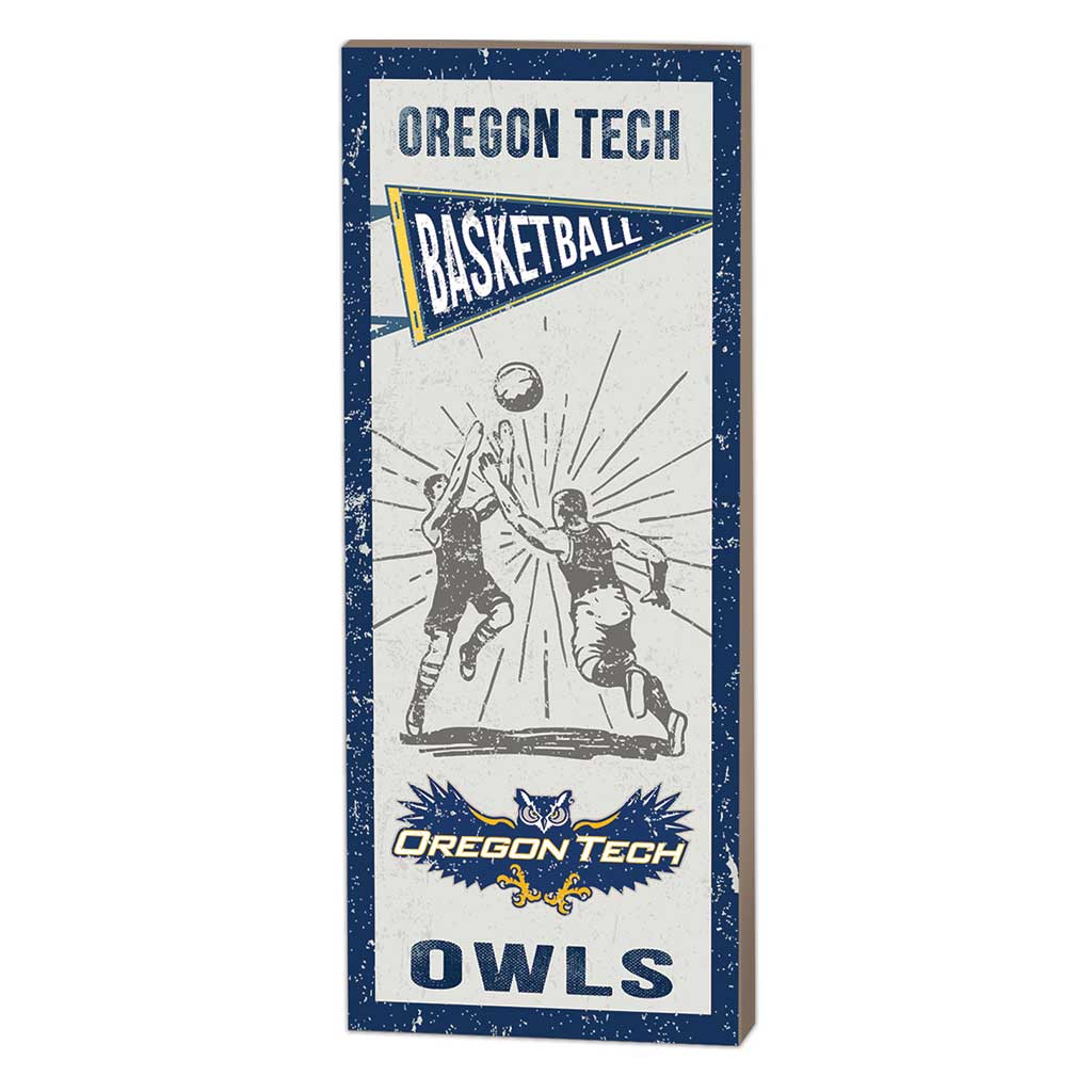 7x18 Vintage Player Oregon Institute of Technology Owls