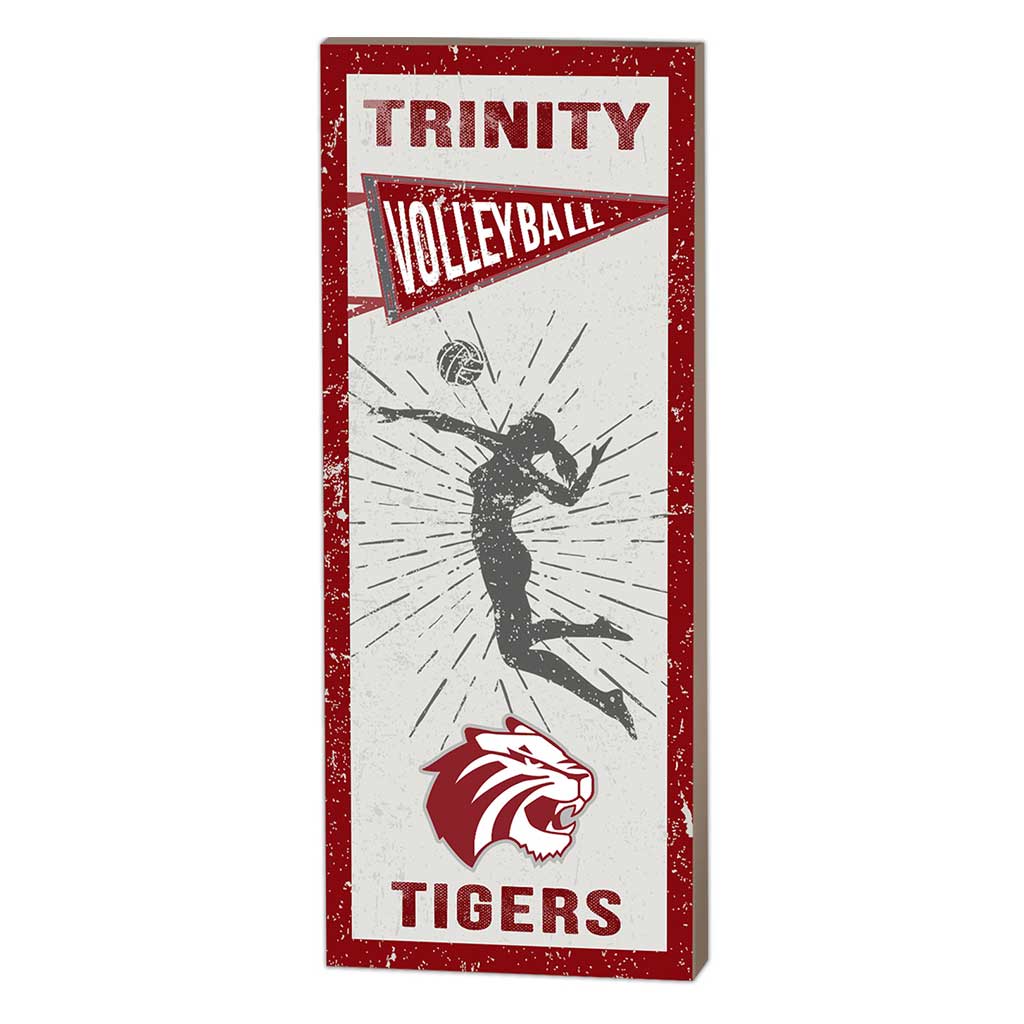 7x18 Vintage Player Trinity University Tigers - Girl's Volleyball