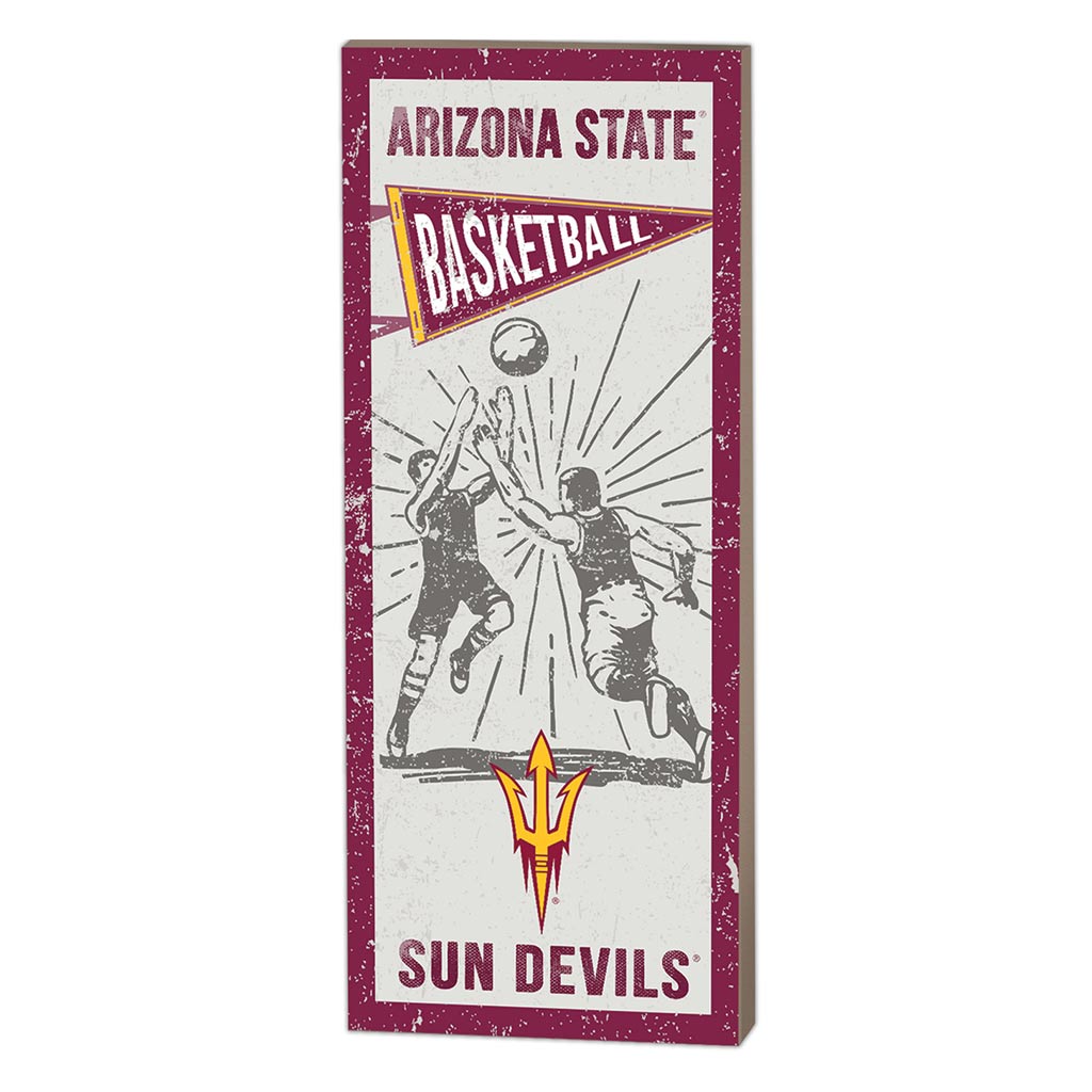 7x18 Vintage Player Arizona State Sun Devils Basketball