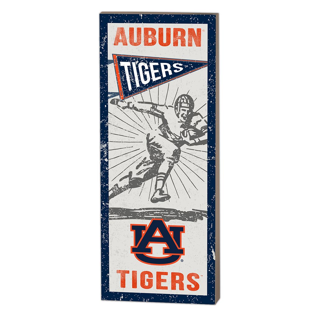 7x18 Vintage Player Auburn Tigers