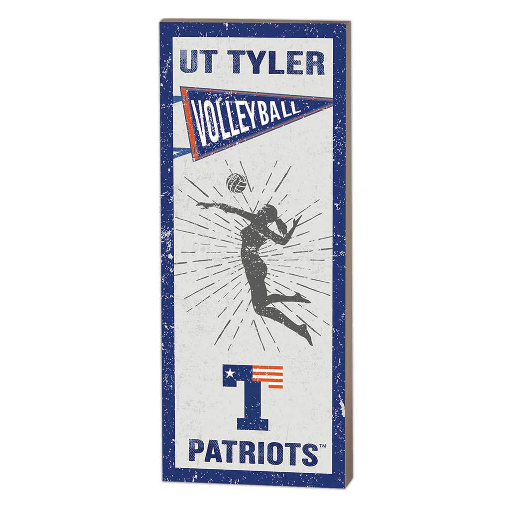 7x18 Vintage Player University of Texas at Tyler Patroits Volleyball Women