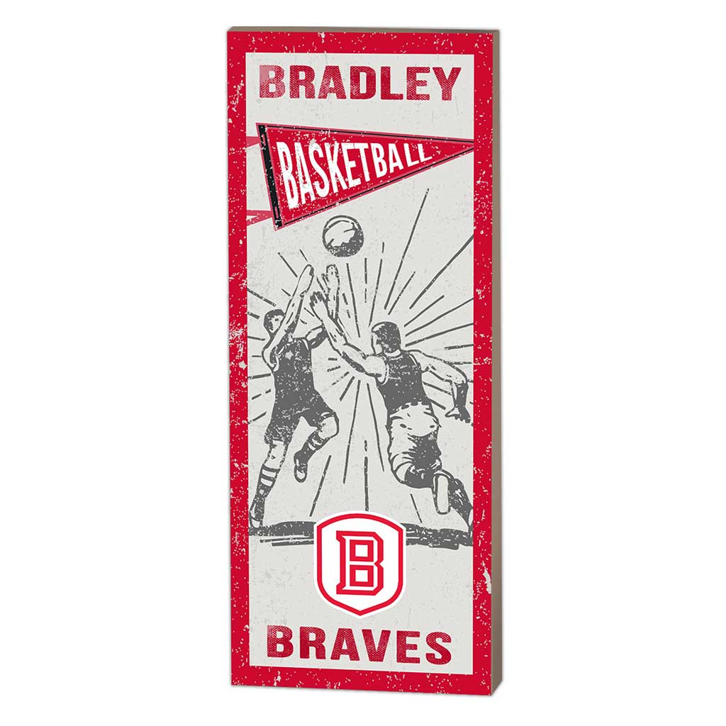 7x18 Vintage Player Bradley Braves