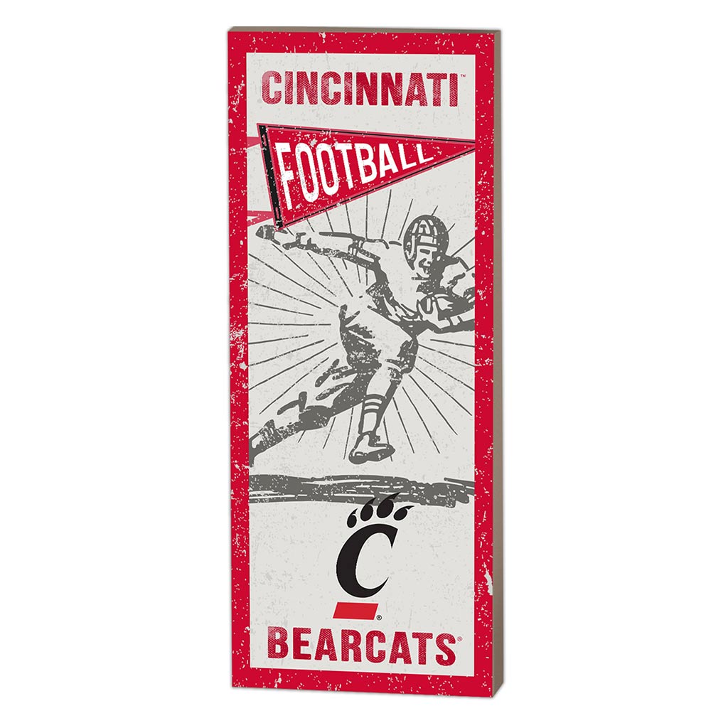7x18 Vintage Player Cincinnati Bearcats