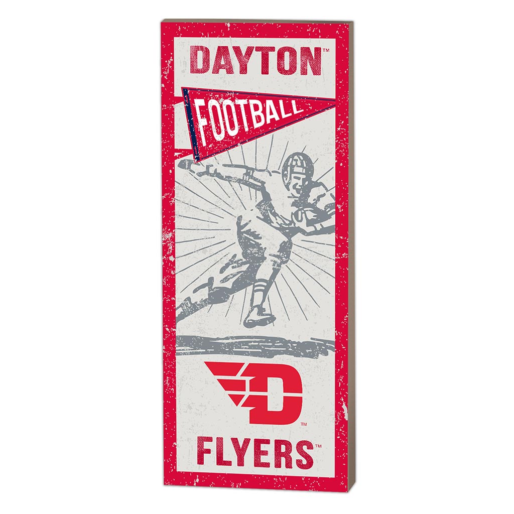 7x18 Vintage Player Dayton Flyers