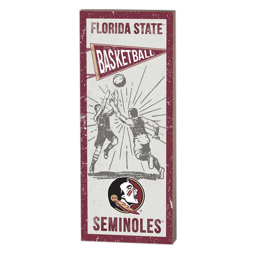 7x18 Vintage Player Florida State Seminoles Basketball