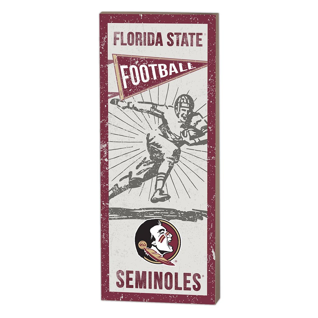7x18 Vintage Player Florida State Seminoles