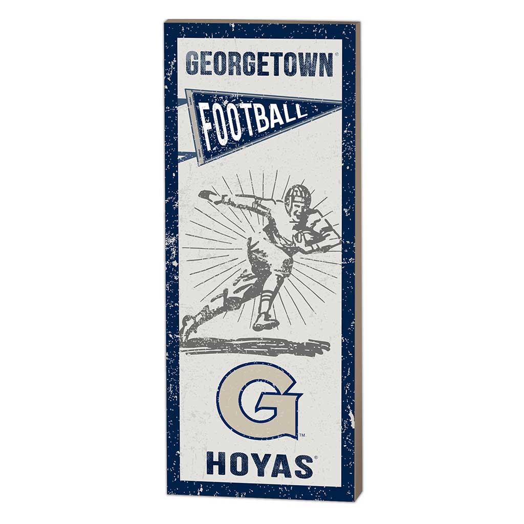 7x18 Vintage Player Georgetown Hoyas