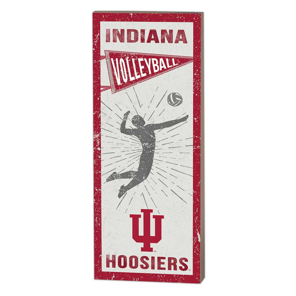7x18 Vintage Player Indiana Hoosiers Volleyball