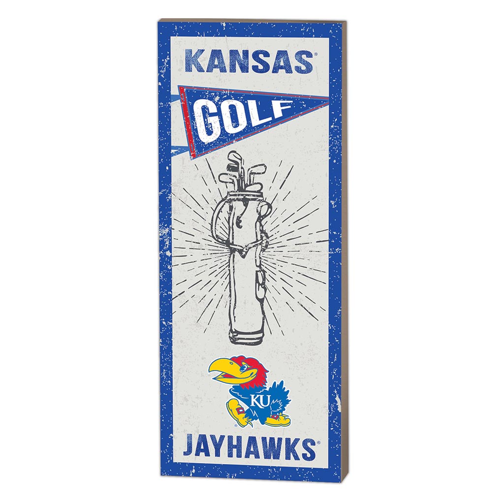 7x18 Vintage Player Kansas Jayhawks Golf