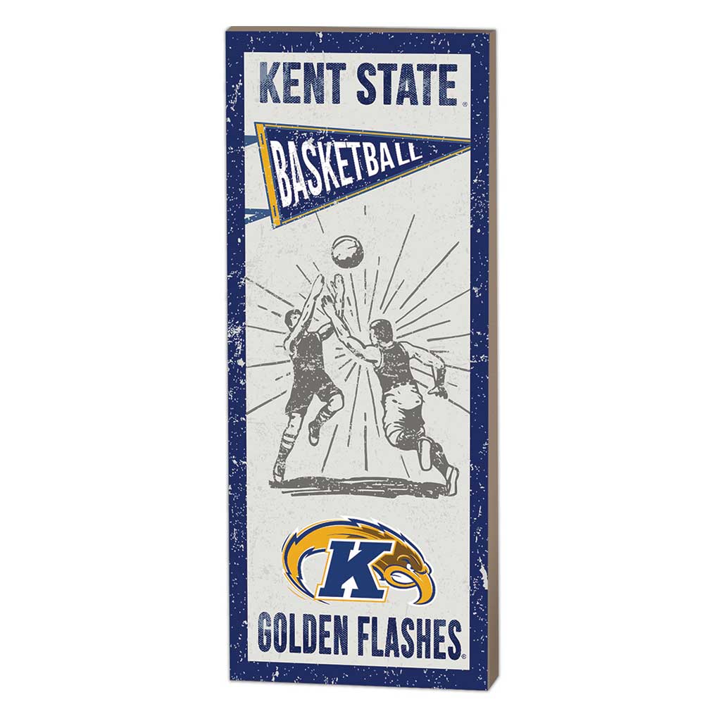 7x18 Vintage Player Kent State Golden Flashes Basketball
