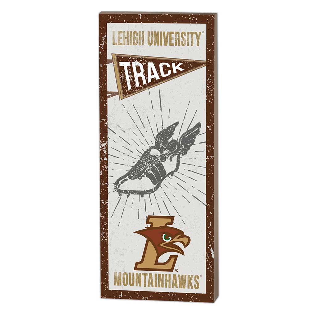 7x18 Vintage Player Lehigh Mountain Hawks Track