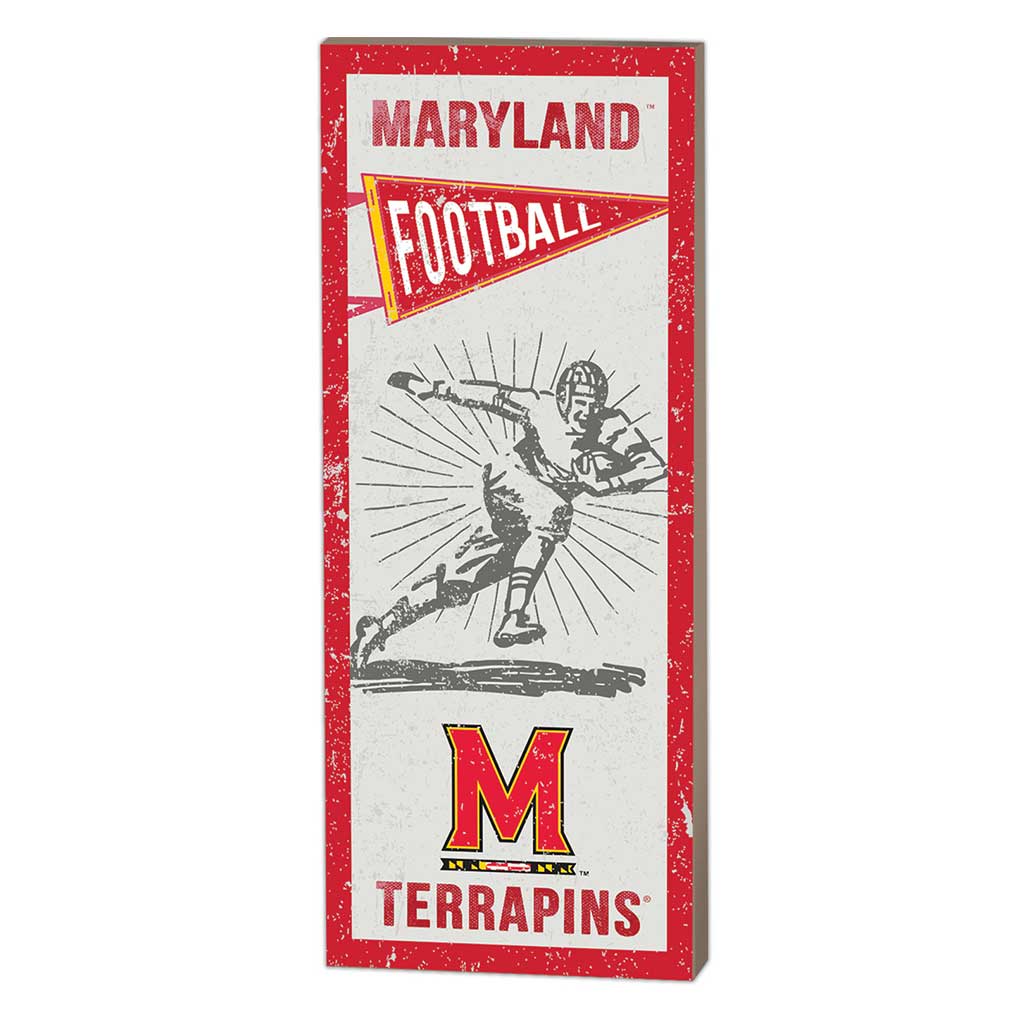 7x18 Vintage Player Maryland Terrapins