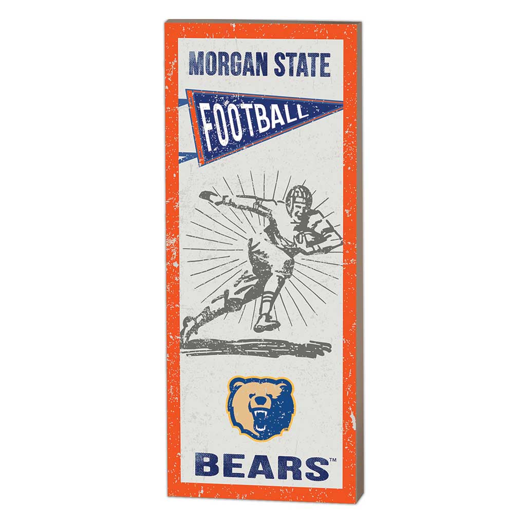 7x18 Vintage Player Morgan State Bears
