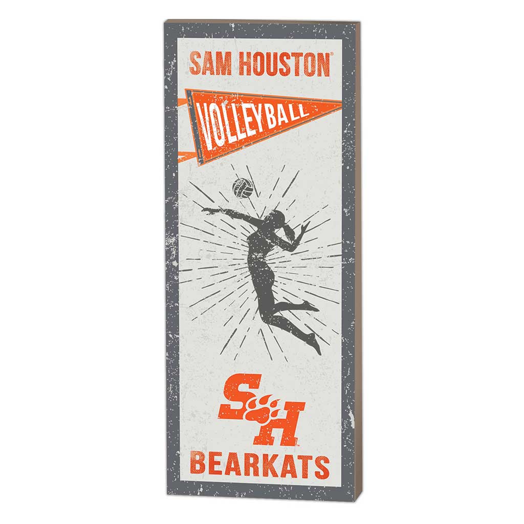 7x18 Vintage Player Sam Houston State Bearkats Volleyball Women