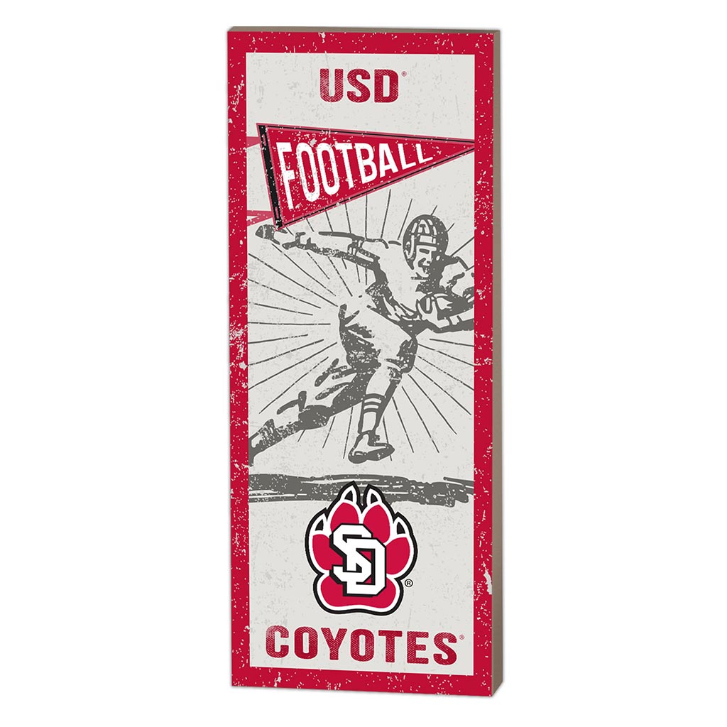 7x18 Vintage Player South Dakota Coyotes