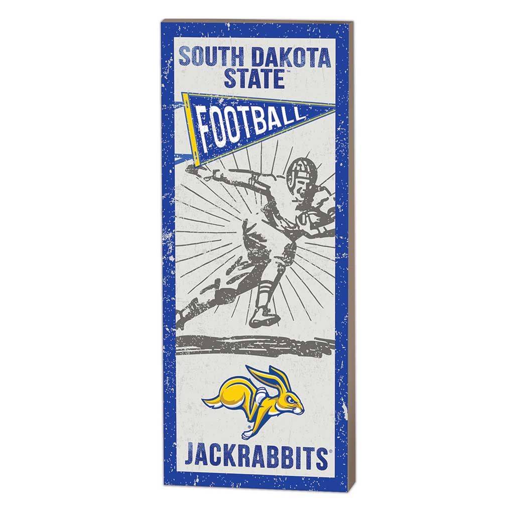 7x18 Vintage Player South Dakota State University Jackrabbits