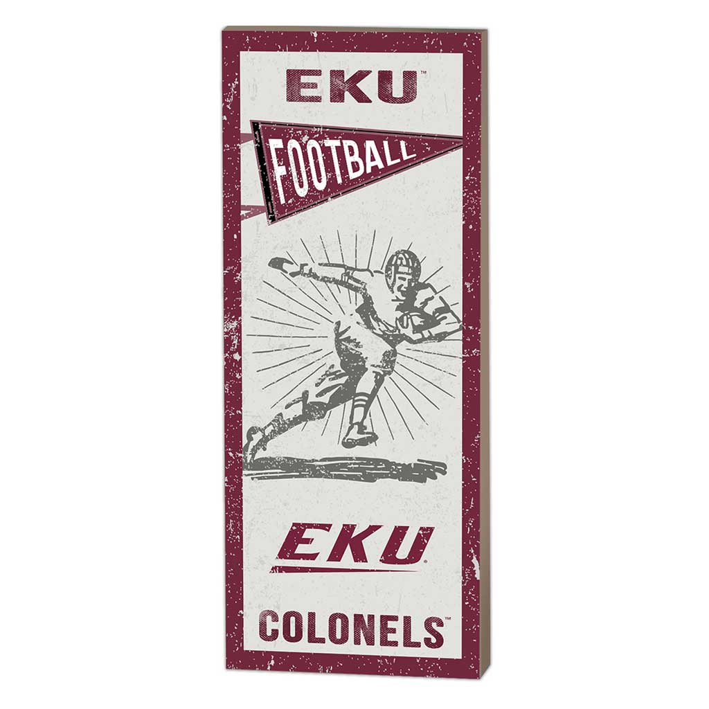 7x18 Vintage Player Eastern Kentucky University Colonels