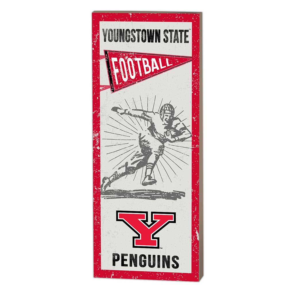 7x18 Vintage Player Youngstown State University