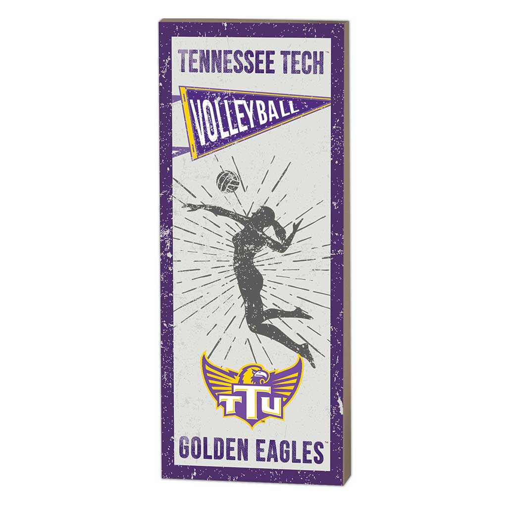 7x18 Vintage Player Tennessee Tech Golden Eagles - Girl's Volleyball