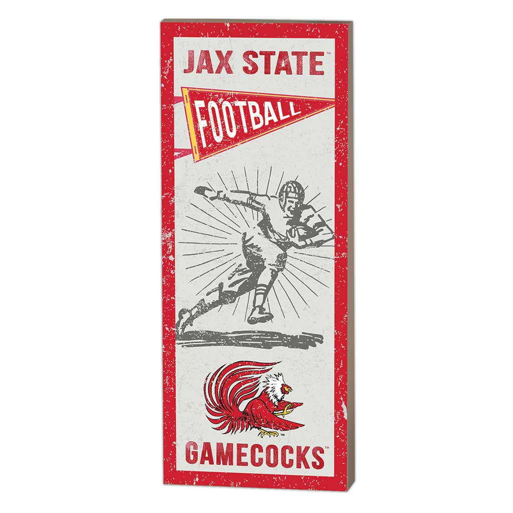 7x18 Vintage Player Jacksonville State Gamecocks