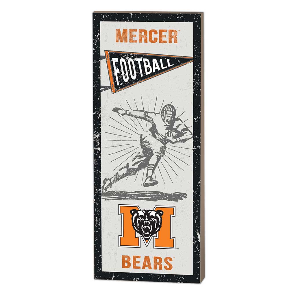 7x18 Vintage Player Mercer Bears