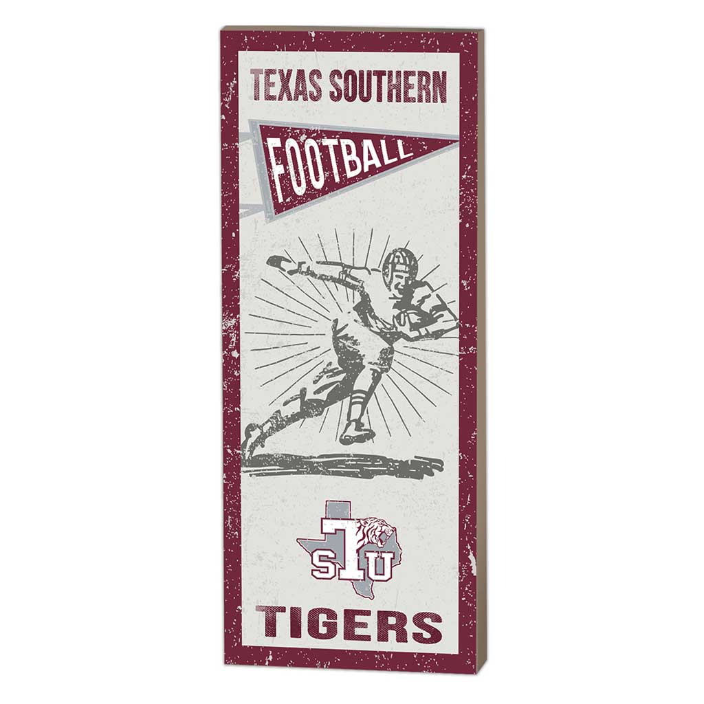 7x18 Vintage Player Texas Southern Tigers