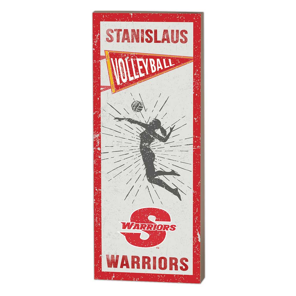 7x18 Vintage Player California State - Stanislaus WARRIORS - Girl's Volleyball