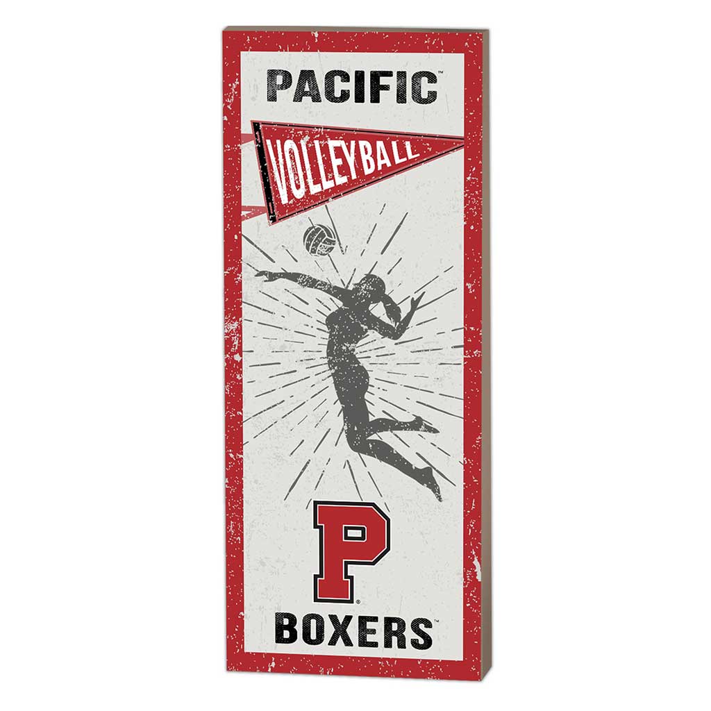 7x18 Vintage Player Pacific University Boxers - Girl's Volleyball