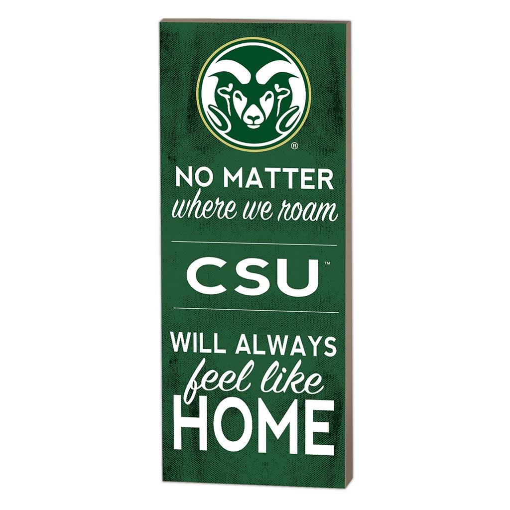7x18 No Matter Where Colorado State-Ft. Collins Rams